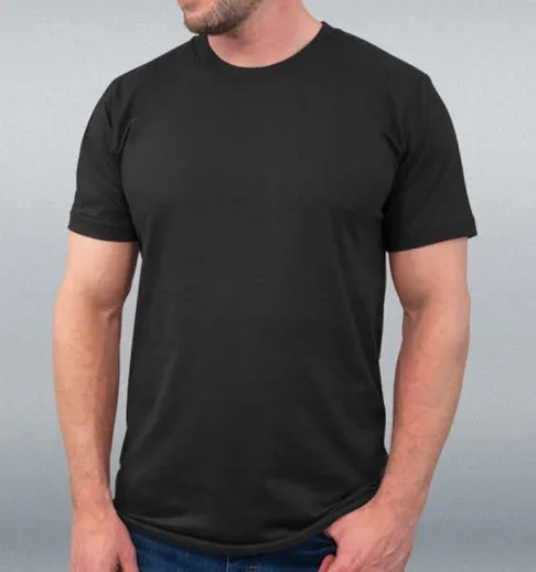 Premium Fine Jersey 100% Cotton T-Shirt