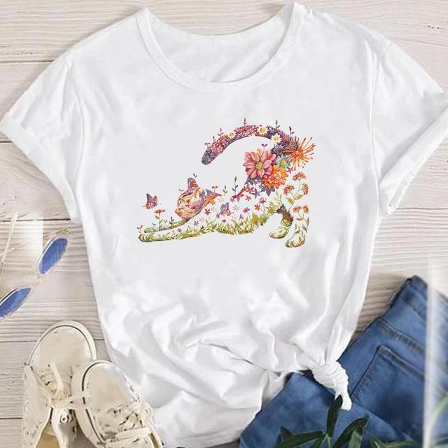 Women Lady Oversized T-shirt Tees Female